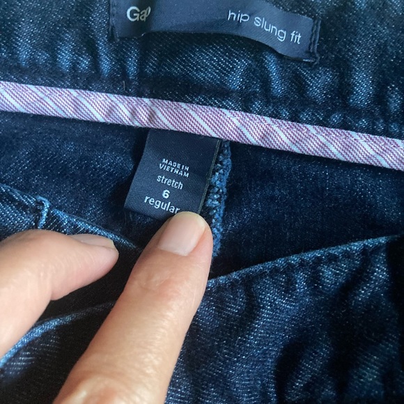 Gap wide pant leg jeans. - Picture 4 of 7